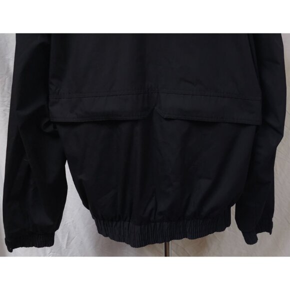 Vtg Turning Point CAT Mens XXL Black Zip Snap Caterpillar Lined Work Jacket Coat - Picture 8 of 14